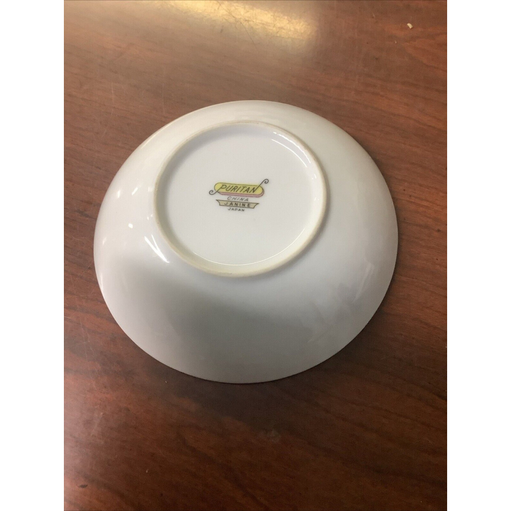 Vintage Japan PURITAN CHINA Janine 5 1/2" DESSERT BOWL - Picture 4 of 4